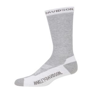 Harley-Davidson Gray and White All Weather Socks, 2 Pairs, NWT